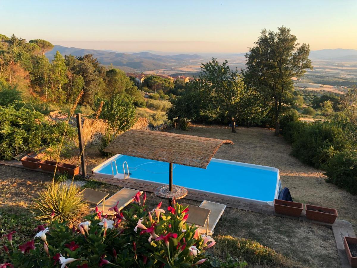 Апартаменти Casa Chiassarello Con Piscina Роккастрада Екстер'єр фото